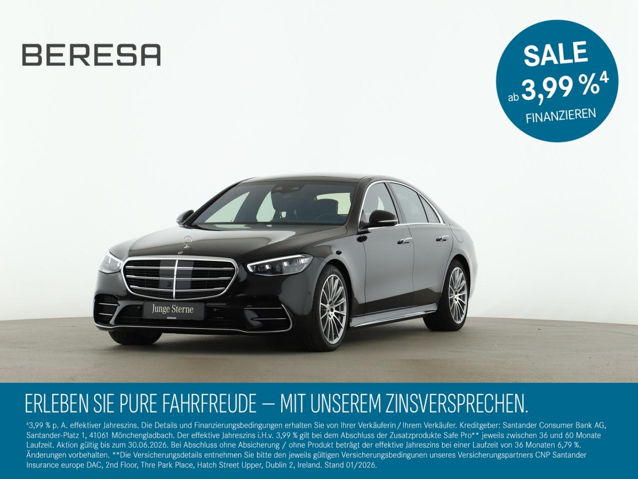 Mercedes-Benz S 580 e 4M AMG Pano Sitzklima Burmester HUD 360