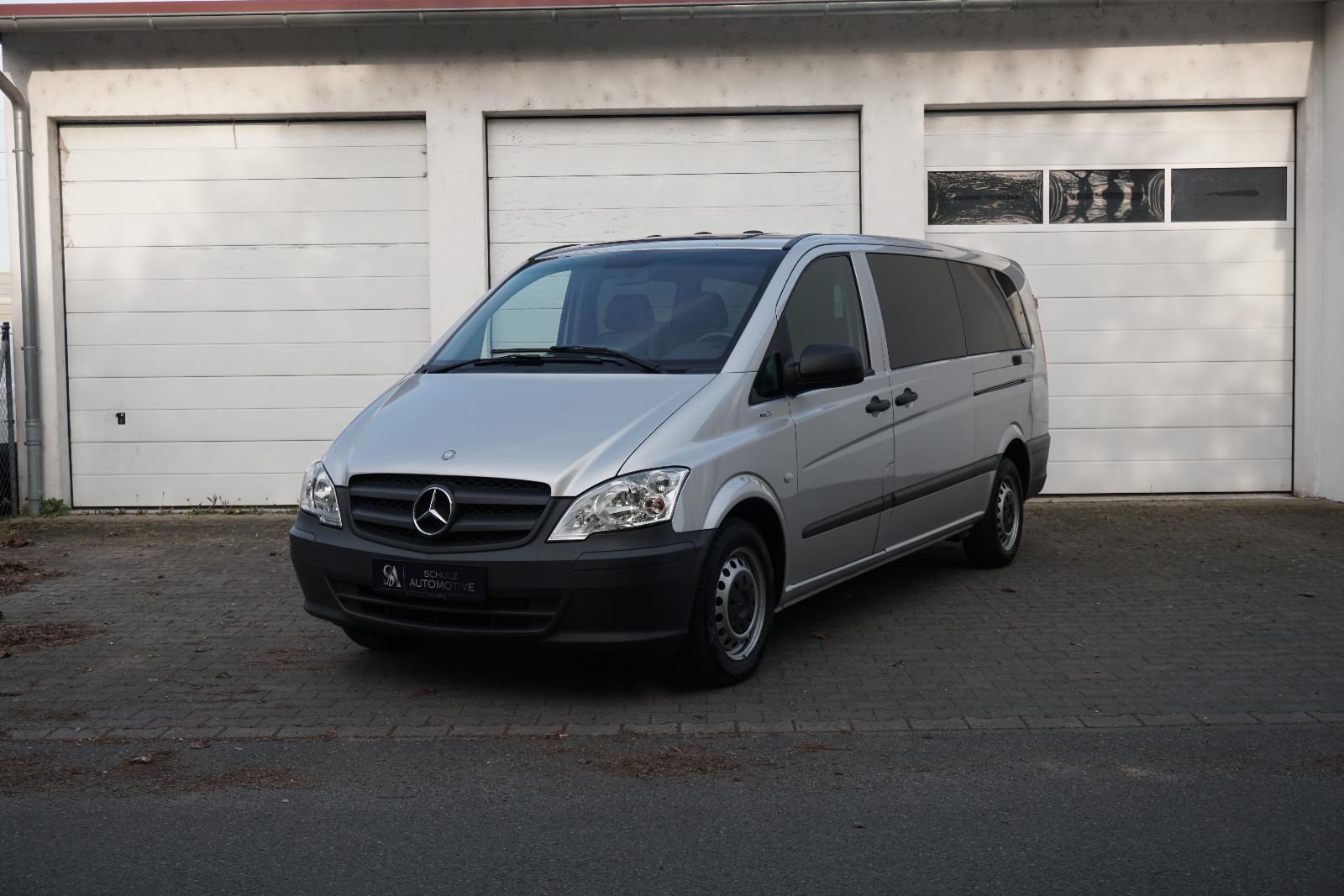 Mercedes-Benz Vito 113 Extralang|8Sitze|Leder|Auto|2-Elek.Tür