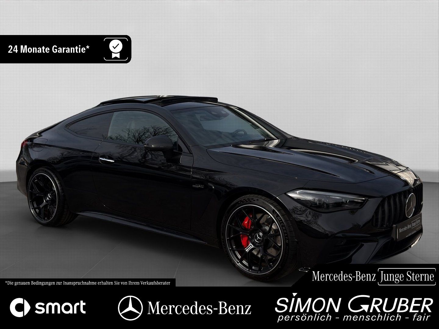 Fahrzeugabbildung Mercedes-Benz CLE 53 4M+ AMG Optik Dyn+ Night II Nappa Carbon