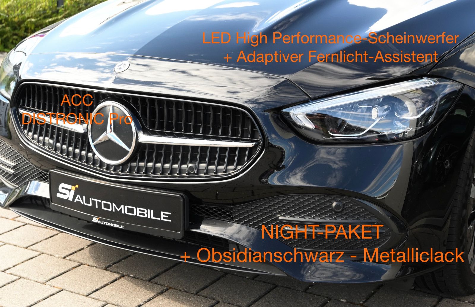 Fahrzeugabbildung Mercedes-Benz C 400 e 4M. NIGHT °ACC°AHK°HUD°MEMO°PANO°SITZKLI