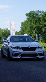 BMW M2 Competition Akrpovice - silberne BMW M2