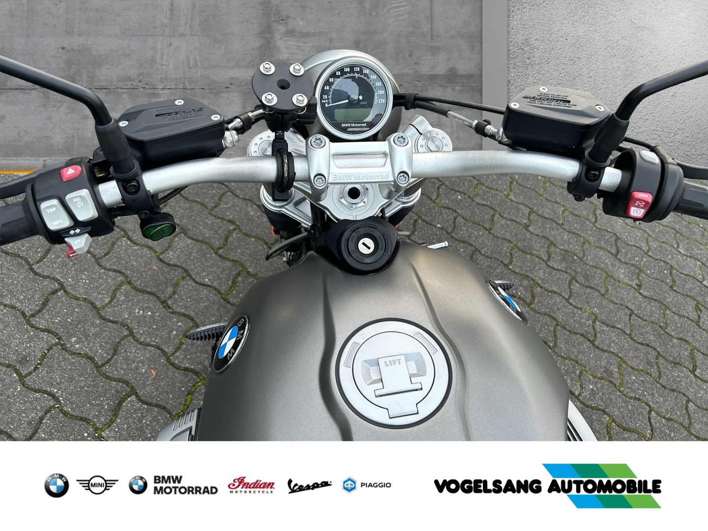 Fahrzeugabbildung BMW R nineT Scrambler, LED-Zusatzscheinwerfer, Gepäc