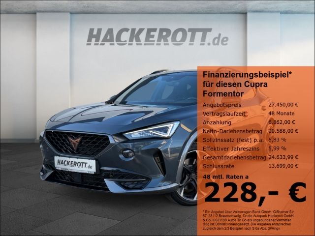 Cupra Formentor VZ e-HYBRID 1.4 LED Navi ACC Rückfahrk