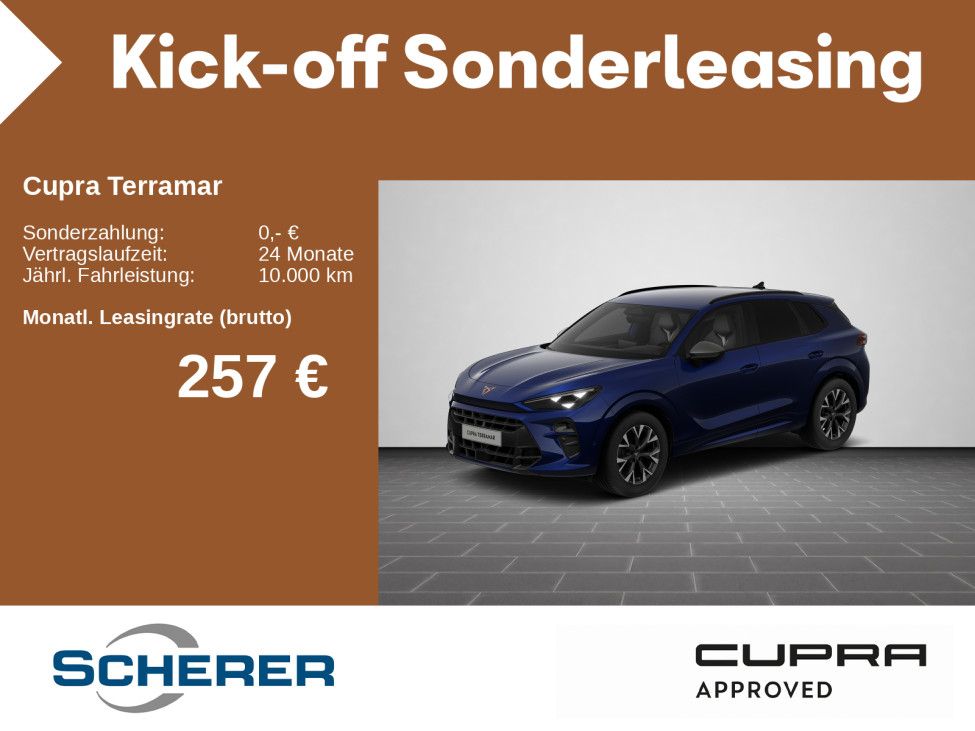 Cupra Terramar 1.5e TSI DSG NAVI SHZ 360°KAM HUD GJR