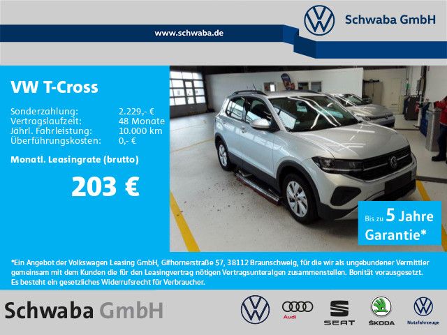 Volkswagen T-CROSS Life 1.0TSI LED*VIRTUAL*NAV*ACC*LANE*16"