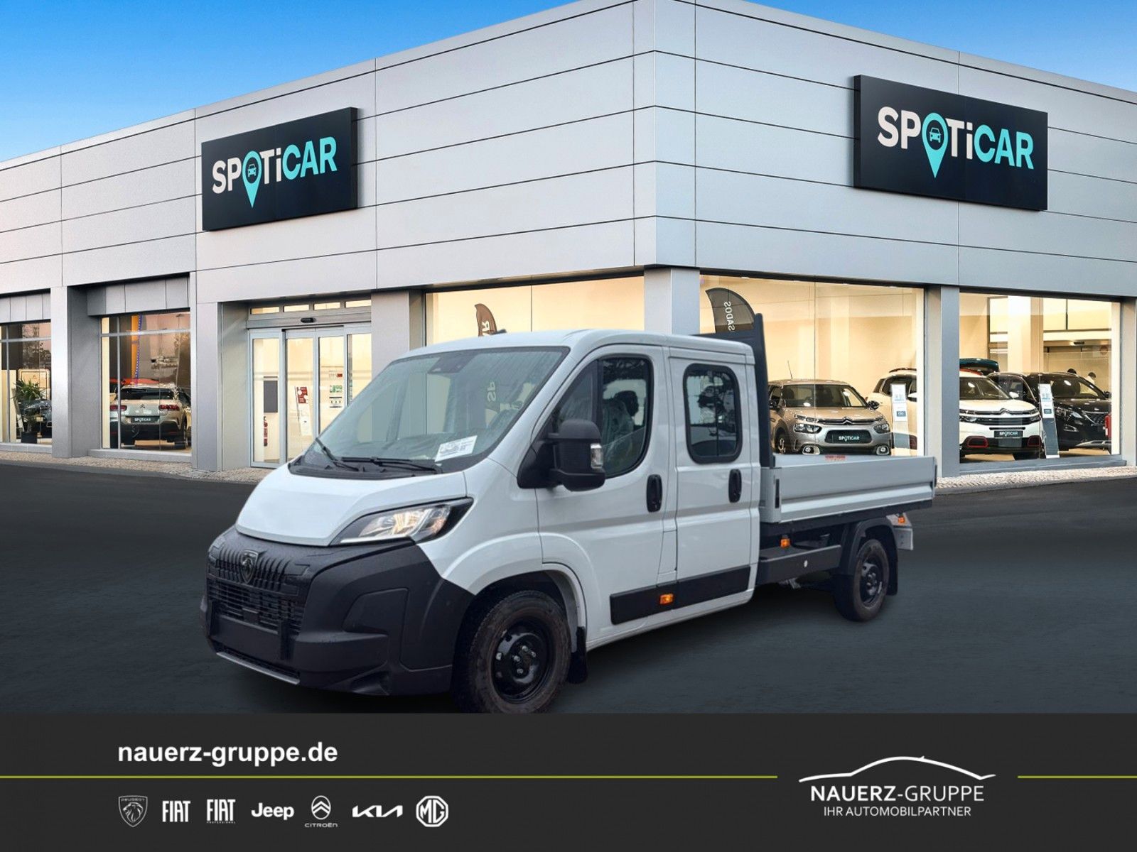 Fahrzeugabbildung Peugeot Boxer Pritsche/Kipper Doppelk. 335 L3 BlueHDi 14