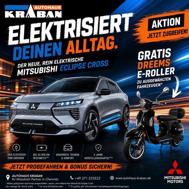 Mitsubishi Eclipse Cross 87kWh Diamant TOP 22kW