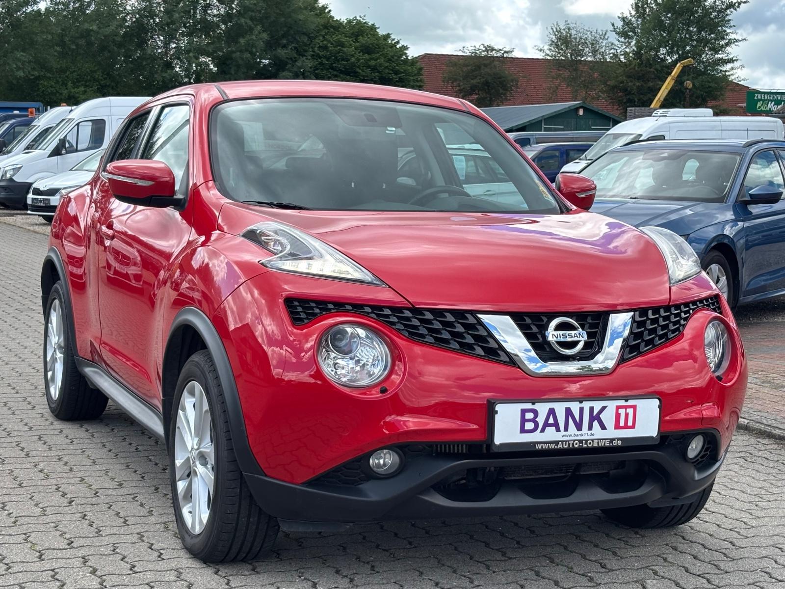 Nissan Juke 1.2 Acenta TEMPO KLIMA AHK *NUR 66.000 KM*