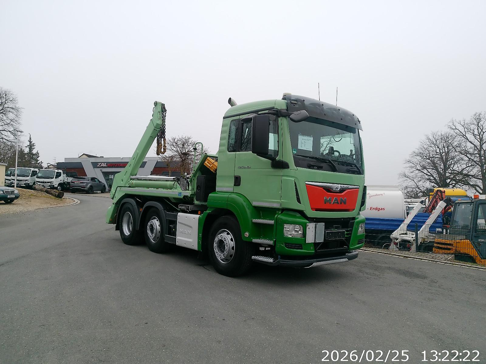 MAN 26.480  6X2 Absetzkipper Meiller  mit Funk