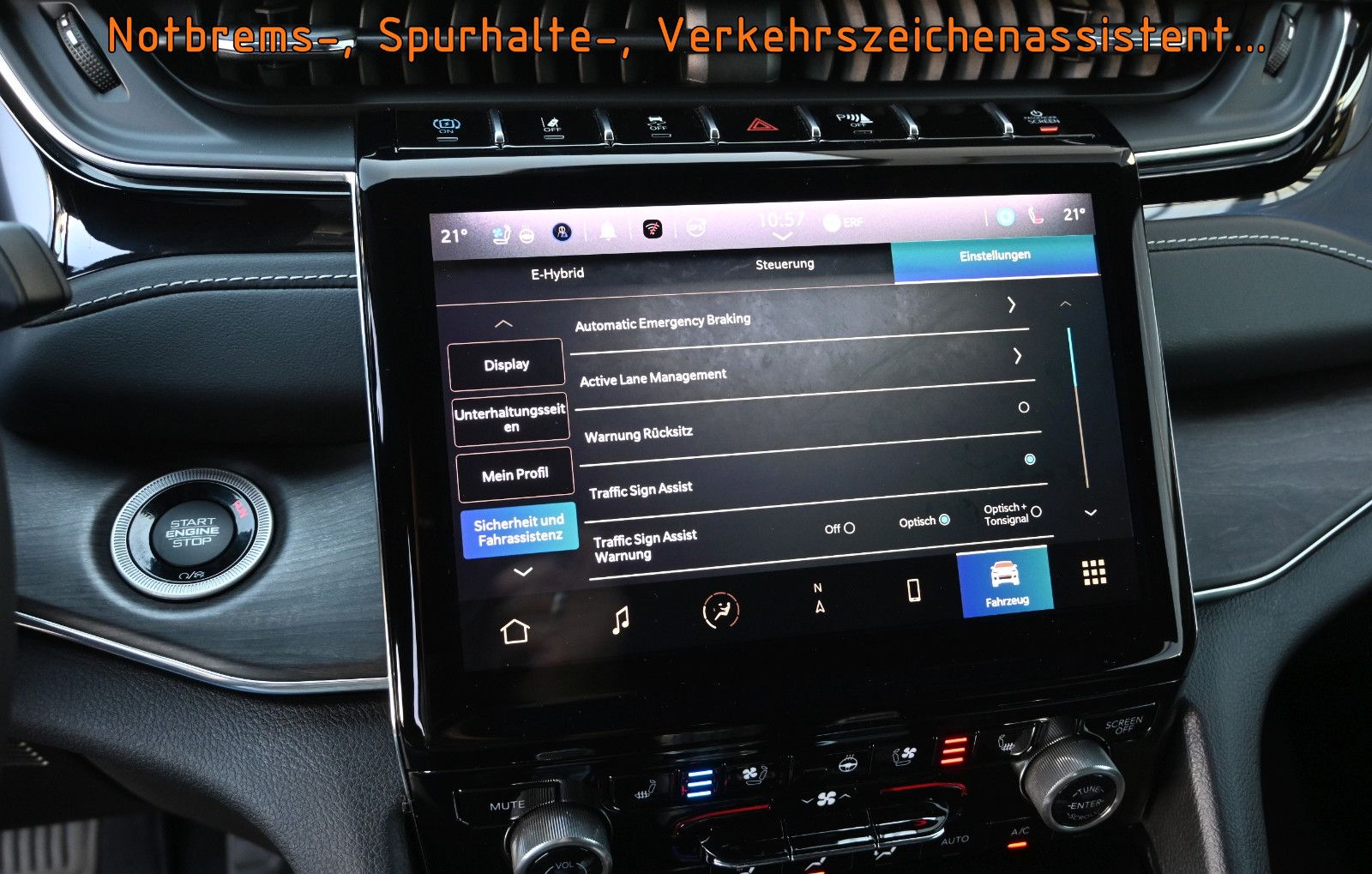 Fahrzeugabbildung Jeep Grand Cherokee 2.0 4xe PHEV Overland°UVP 93.580€