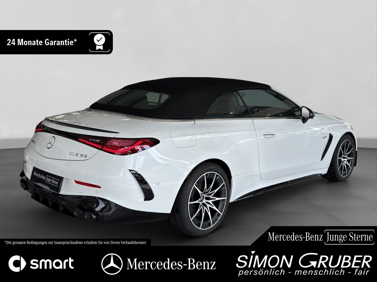 Fahrzeugabbildung Mercedes-Benz CLE 53 4M+ Cabrio AMG Optik RealSound Sitzklima