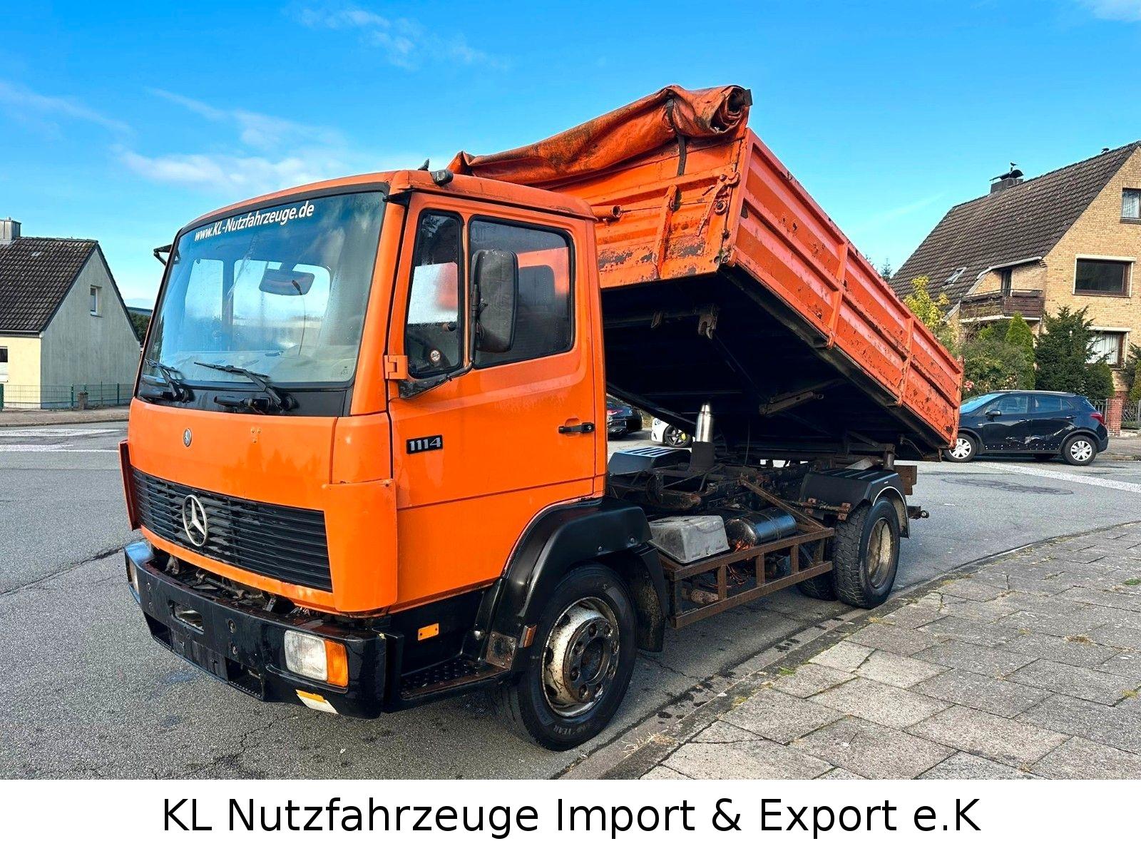 Mercedes-Benz 1114/814/817/914/Kipper/ 2 Knopf/Meiler 3 Kipper