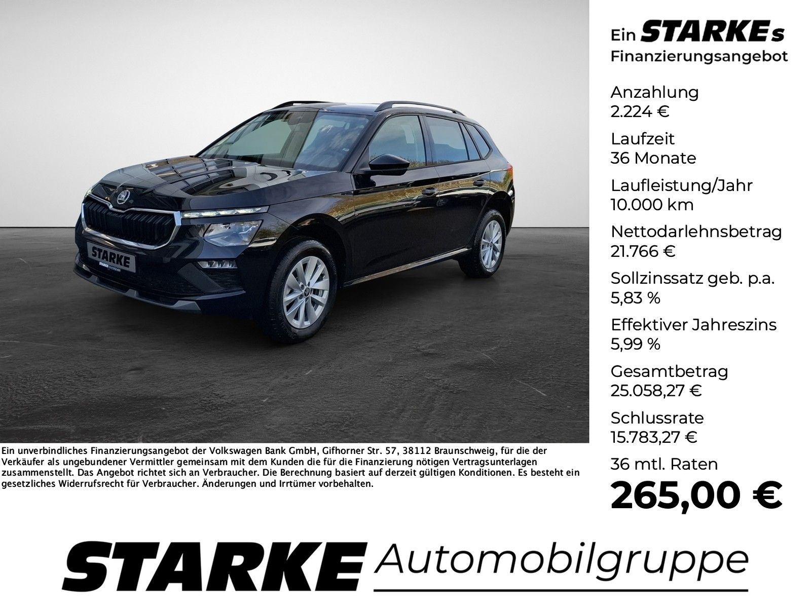 Skoda Kamiq 1.0 TSI DSG Selection  AHK LED PDC LM Temp