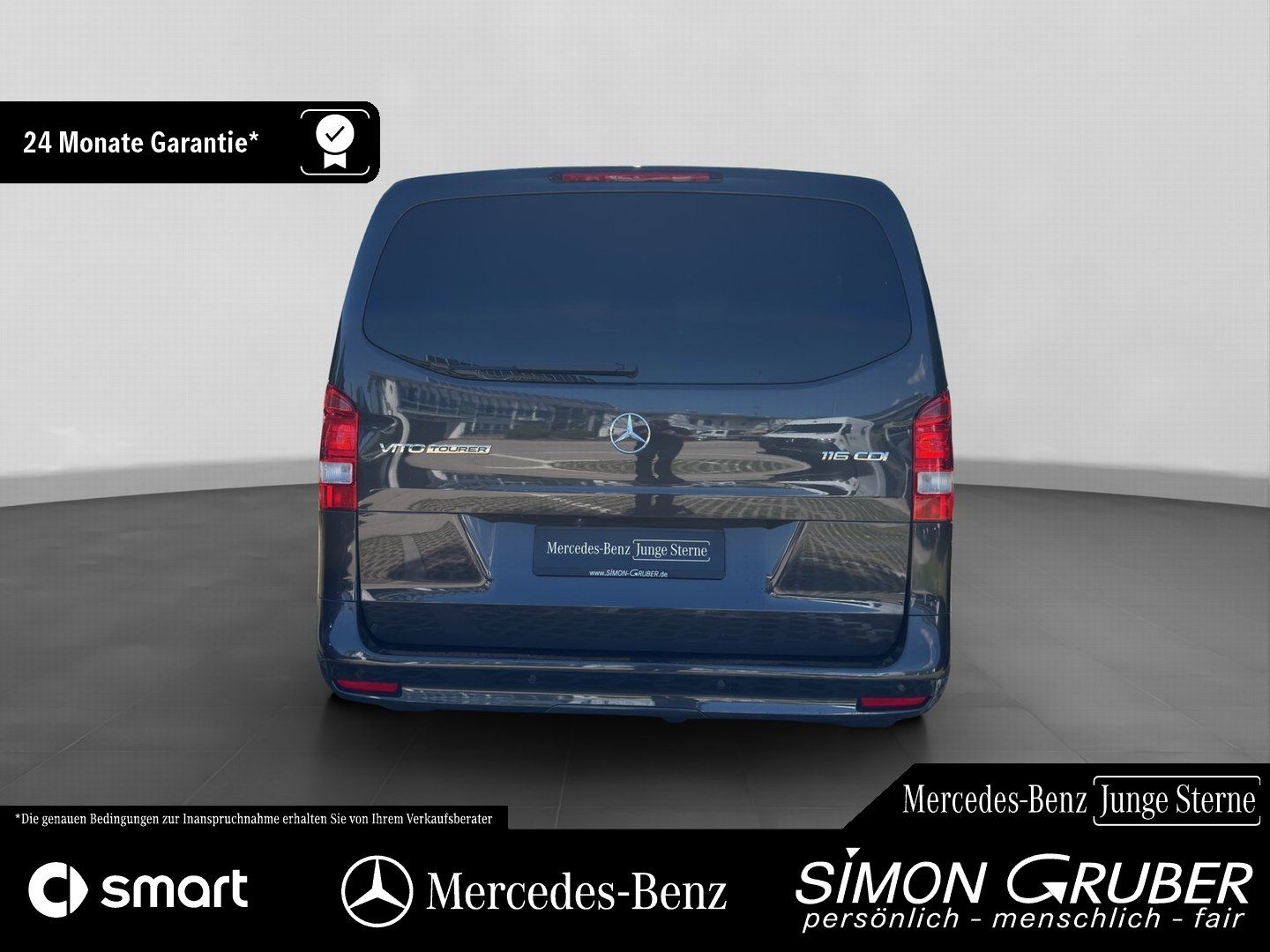 Fahrzeugabbildung Mercedes-Benz Vito 116 Tourer PRO Extralang 2Klima AHK 9Sitzer