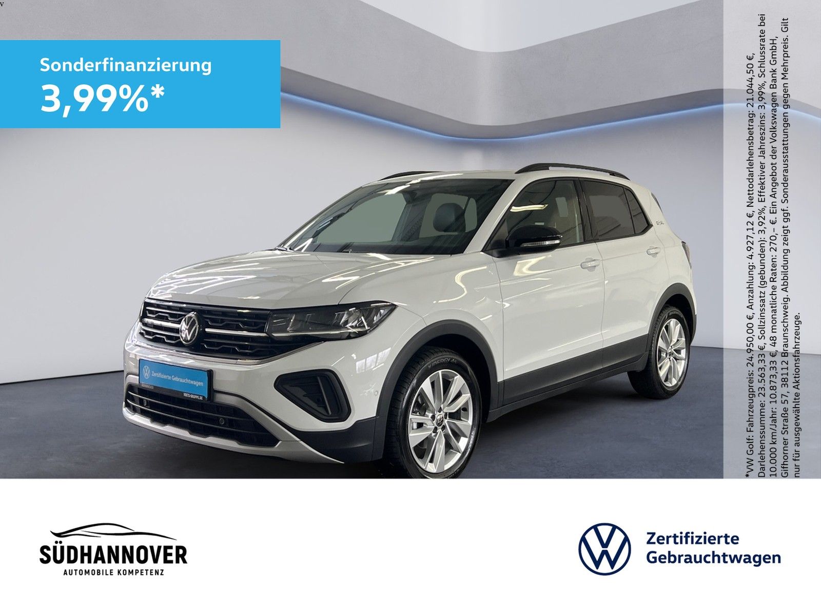 Volkswagen T-Cross Goal 1.0 l TSI  DSG SHZ+LED+AHK