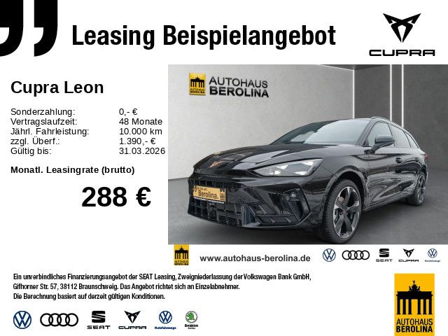 Cupra Leon ST 1.5 eTSI DSG *ACC*R-CAM*GJR*LED*SHZ*