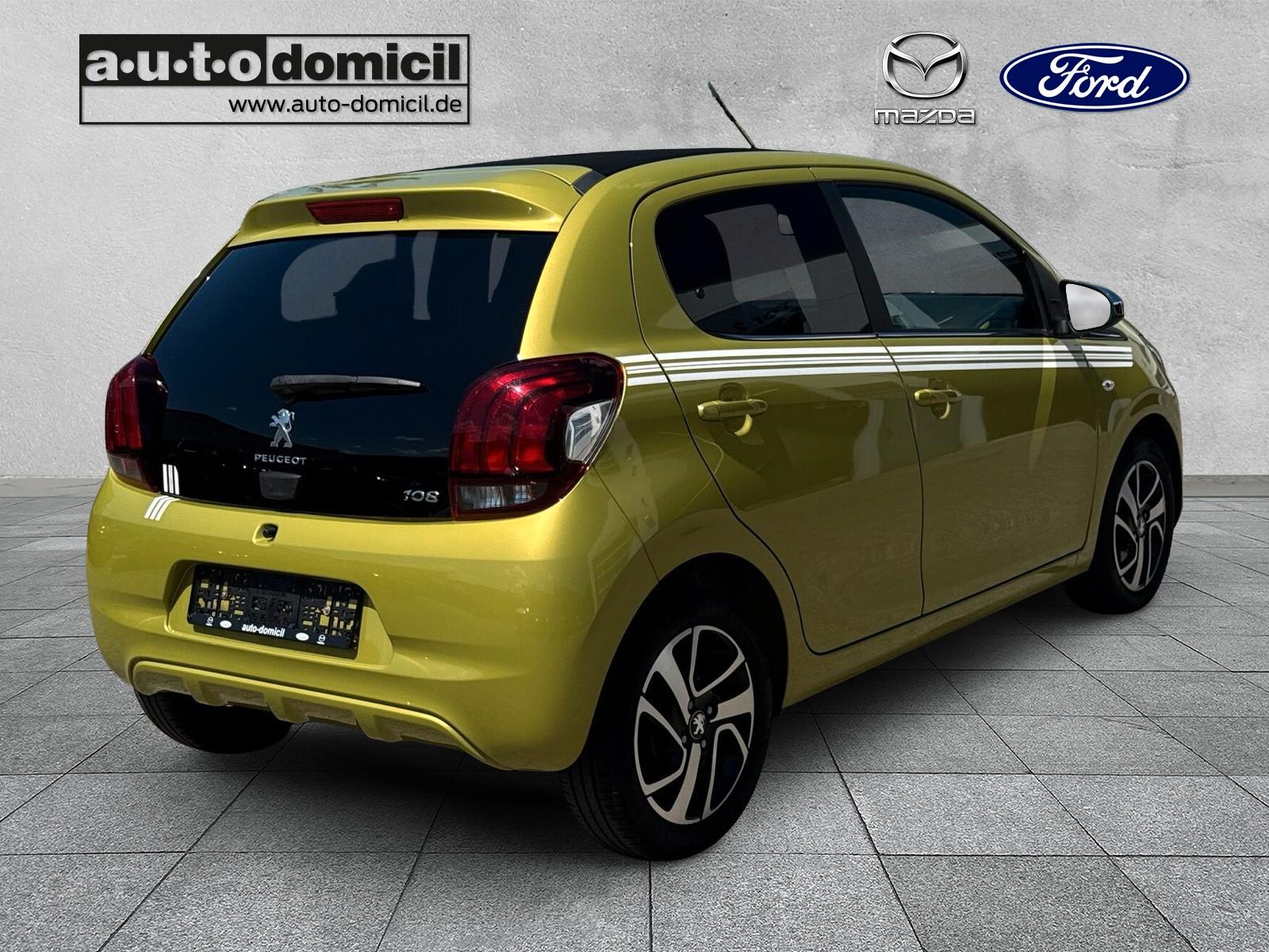 Peugeot 108 TOP Collection Faltdach Sitzheizung Klimaaut
