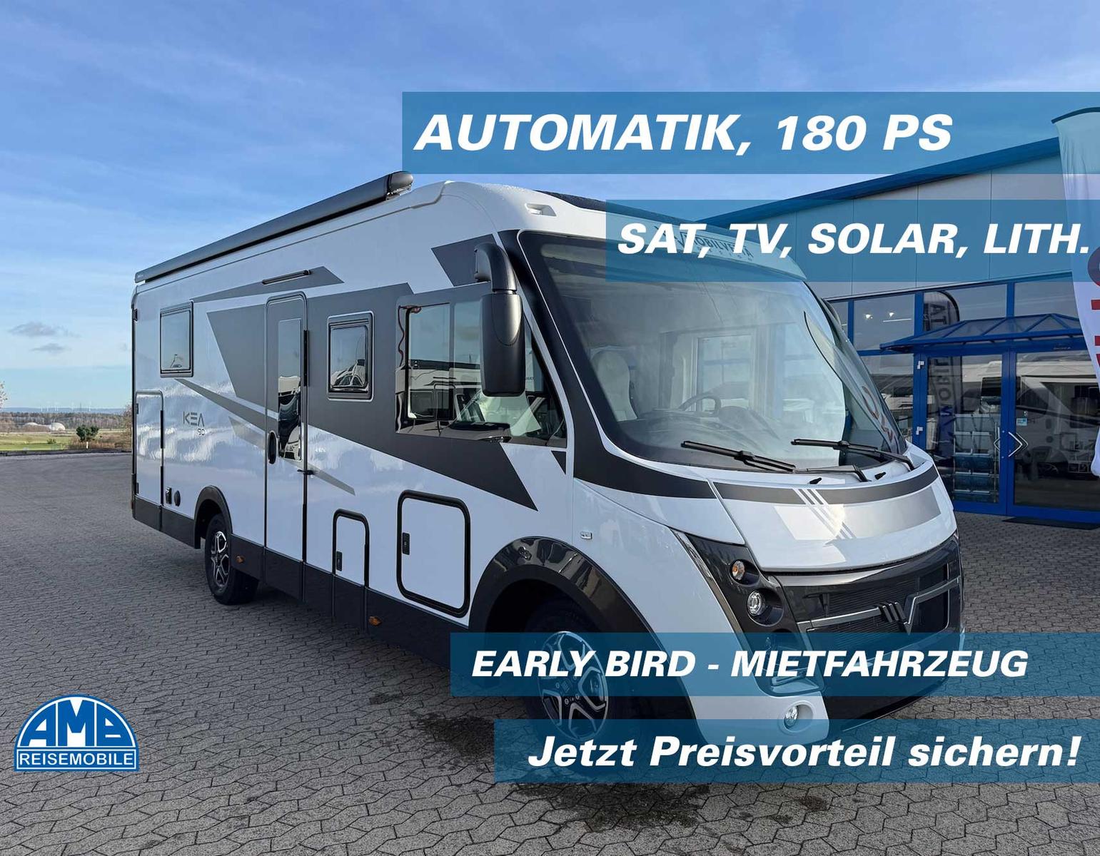 Mobilvetta Kea i90, MJ26, MATIC, SAT,TV,KLIMA,SOLAR,uvm...