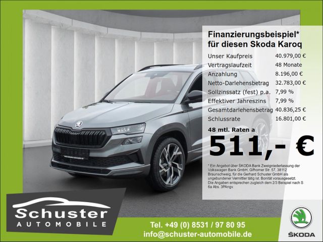 Skoda Karoq SPORTLINE 4x4 2.0TSI*DSG AHK Panodach 19*