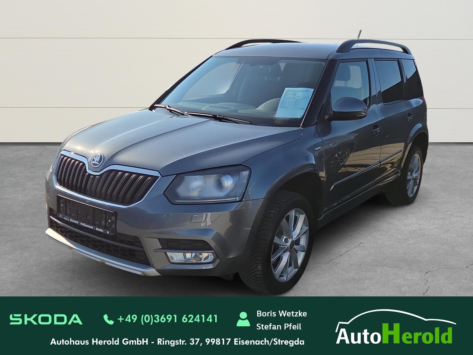 Skoda YETI AMB TS81/1.2 A7F Einparkhilfe vorn+hinten,