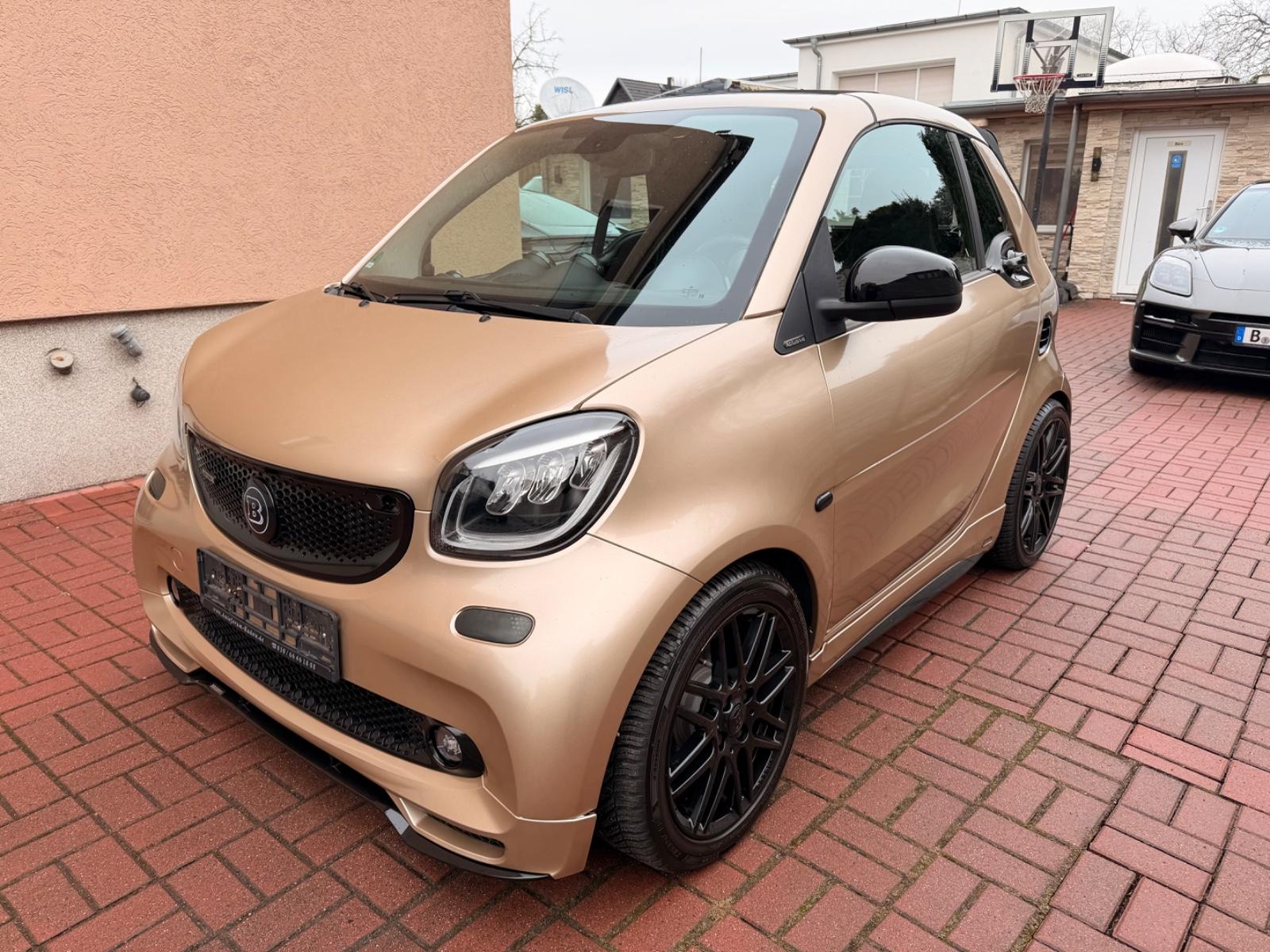 Smart ForTwo cabrio Brabus Xclusive LED+LEDER+VOLL
