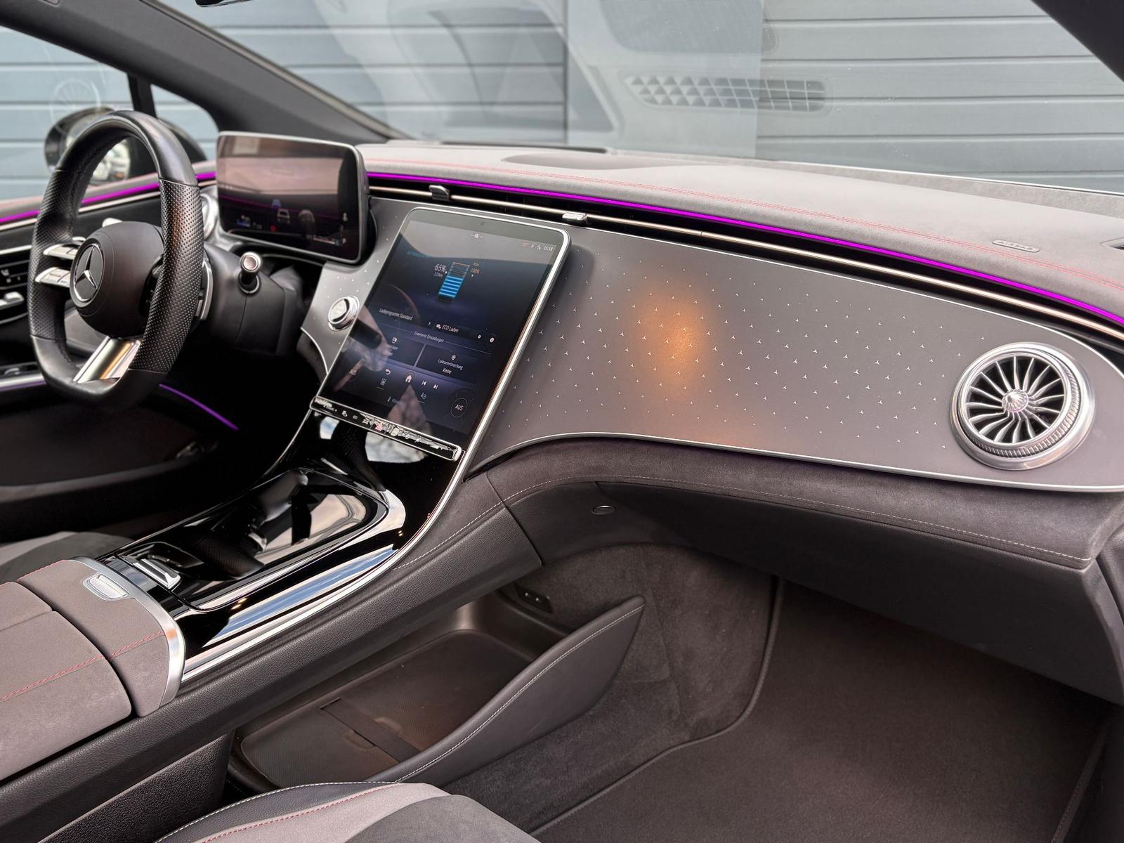 MERCEDES-BENZ EQS 450+ AMG 333ch - BURMESTER 3D - HUD - CAMÉRA 360° - TOIT PANORAMIQUE - JANTES AMG 21"