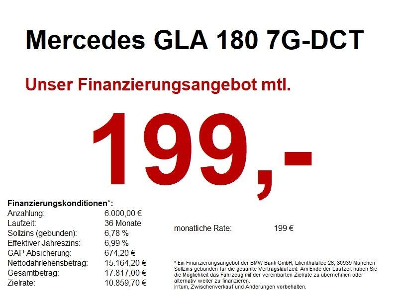 Mercedes-Benz GLA 180 7G-DCT Style NAVI/ParkAssi/SH