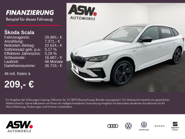 Skoda Scala Monte Carlo 1,0TSI 115PS DSG ACC Navi