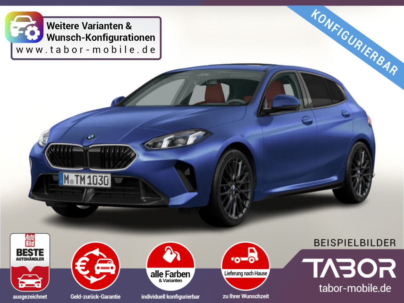 BMW 118d M Sport LED Nav Kam SHZ 18Z Temp SpurW PDC