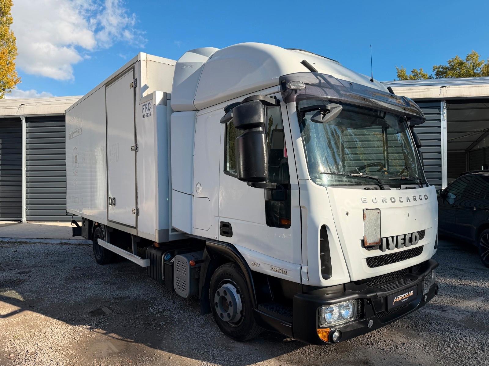 Iveco 75E18, KOFFER, IZOTHERM,AC