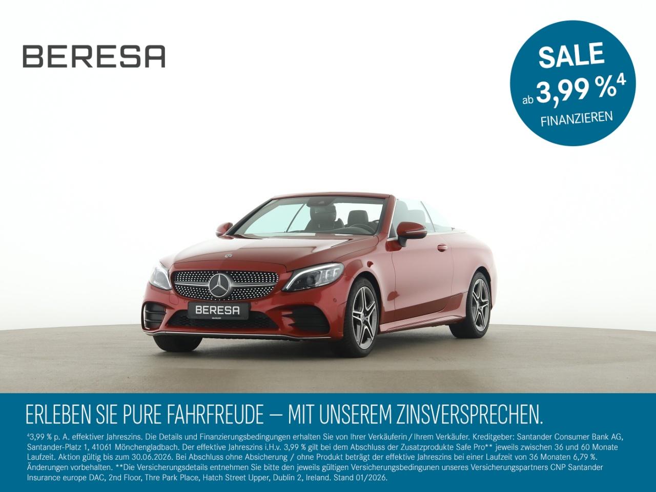 Mercedes-Benz C 300 Cabriolet AMG Multibeam Kamera Ambiente