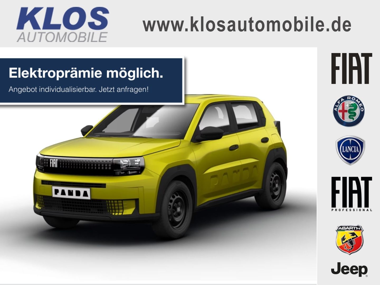 Fiat Grande Panda ELEKTRO POP 44kWh **ab 232,24€ leas