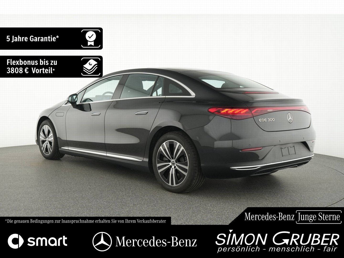 Fahrzeugabbildung Mercedes-Benz EQE 300 Electric Art Pano KeyGo Ambi Memo LED