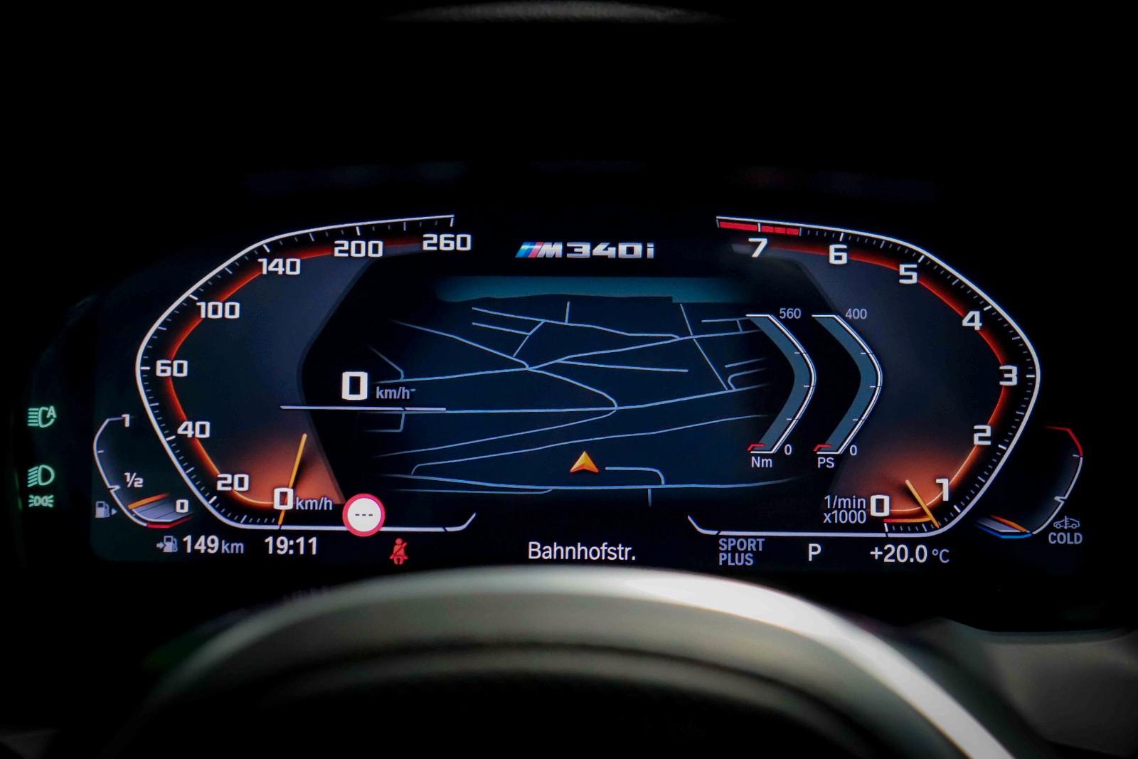 BMW M340i xD M SPORTAGA*LASER*KAM*KEYLES*VIRTUEL*HuD