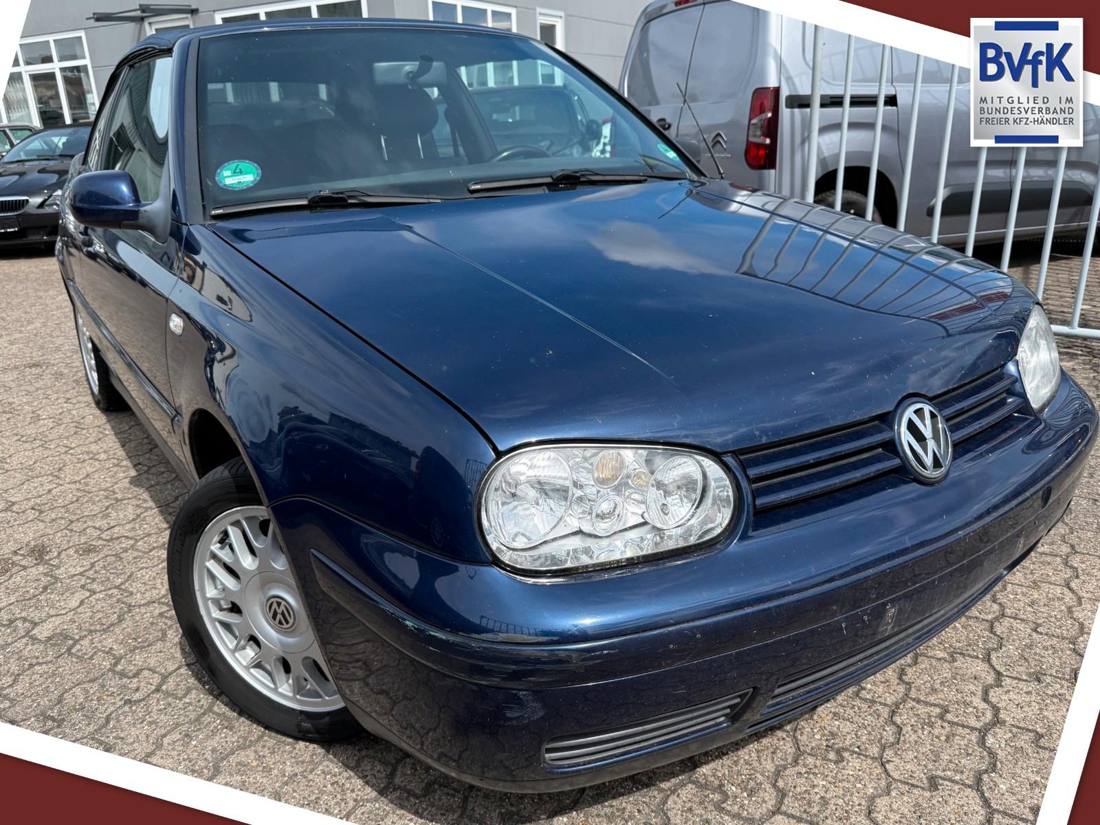 Volkswagen Golf 2.0 Cabriolet Leder, Klima, SHZ