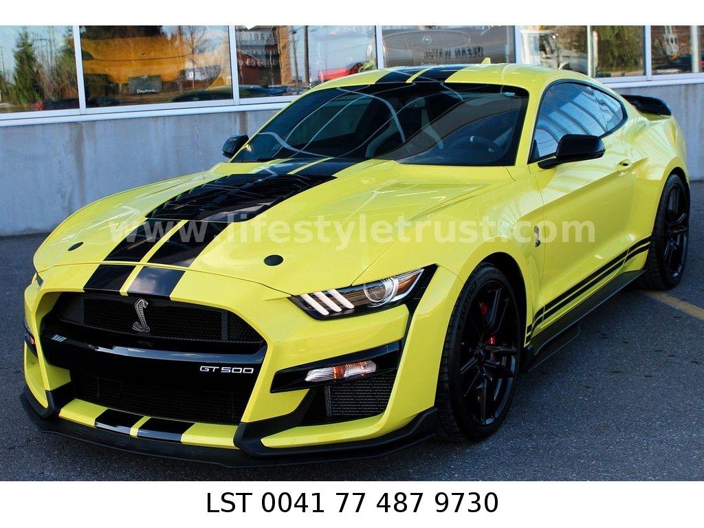 Ford Shelby GT500 770PS - Recaro+Tech Pack € 92'900T1