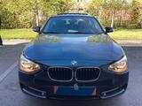 BMW 118 i  Sport Line +LEDER+SITZHZ+NAVI+S.DACH+2.HD - BMW 118: Blau