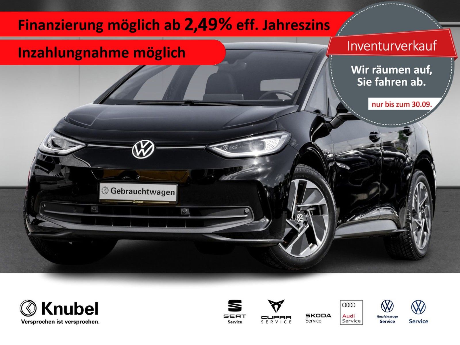 Volkswagen ID.3 Pro IQ.Light Navi Pano AHK TravelAss. AreaV