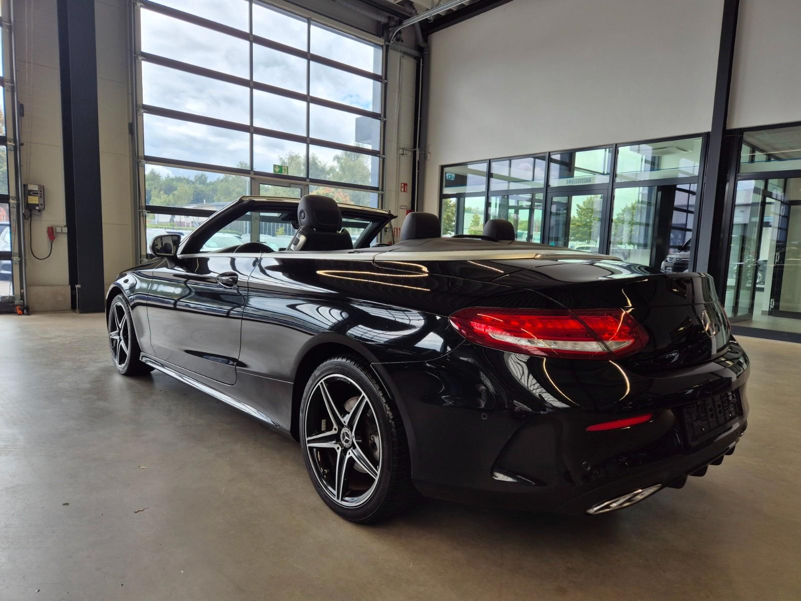 Mercedes-Benz C 180 CABRIO AMG LINE NAVI LED SHZ 360CAM DISTRO