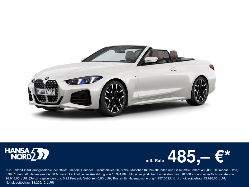BMW 420i Cabrio M-SPORT LED NAVI 360° PDC 19" AHK