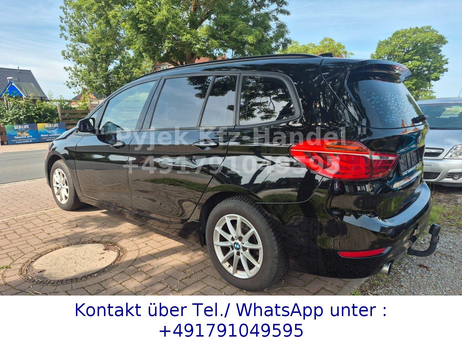 BMW 218d 2,0 Diesel Gran Tourer Navi, Klimaautom.
