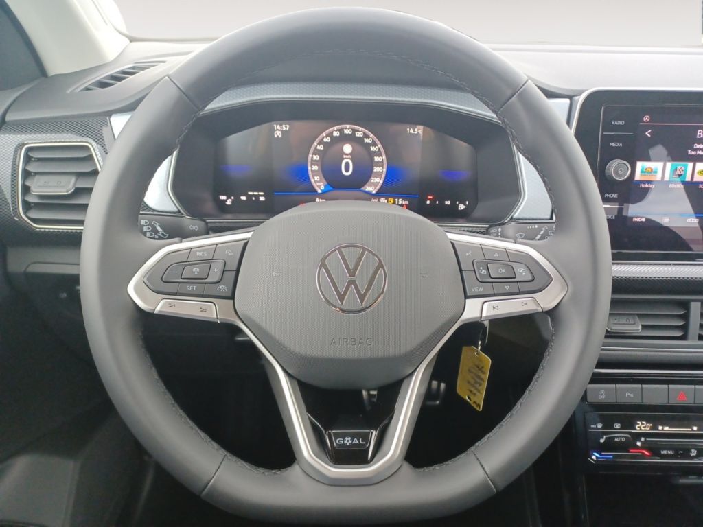 Fahrzeugabbildung Volkswagen T-Cross 1.0 TSI OPF Goal Kamera, LED, ACC uvm.