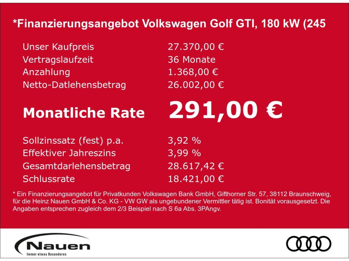 Volkswagen Golf GTI *AHK*KAMERA*CLIMATRONIC*LED+*LHZ+SHZ*, миниатюра 2