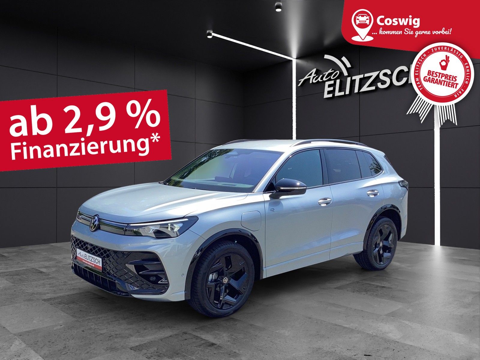 Fahrzeugabbildung Volkswagen Tiguan 1.5 TSI eHybrid 200 kW R-Line AHZV  IQ.LI