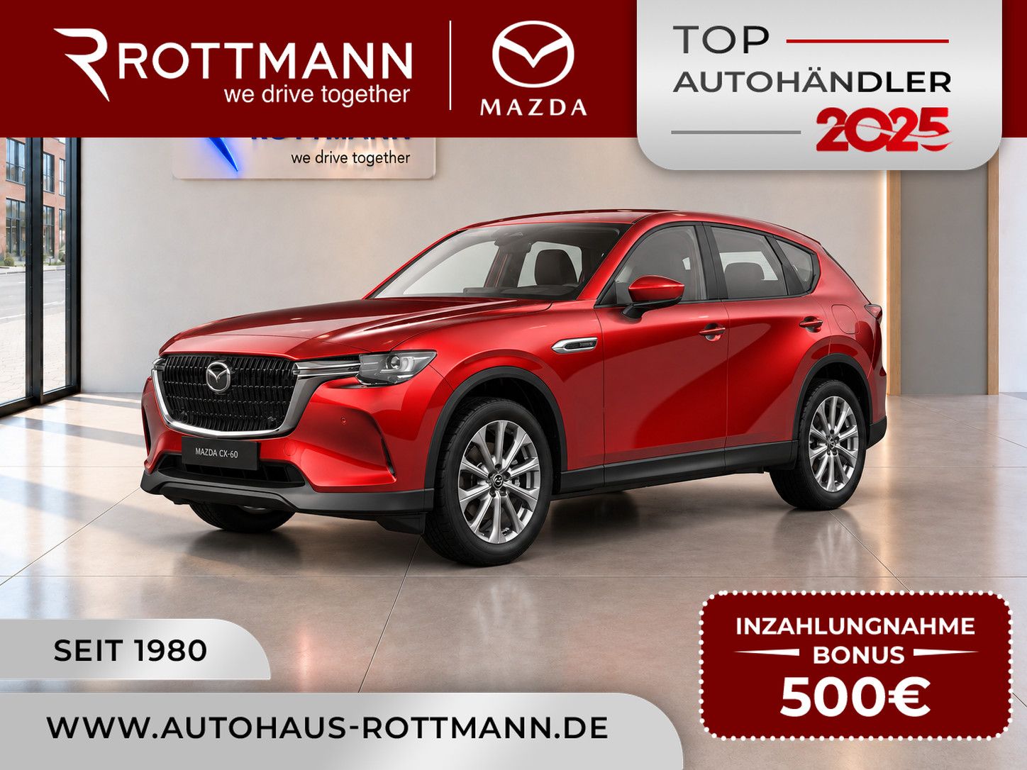 Mazda CX-60 2026 eSKYACTIV D 200ps Aut. Exclusive-Line