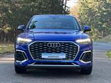 Audi Q5 Sportback 35 TDI S line Matrix - blaue Audi Q5