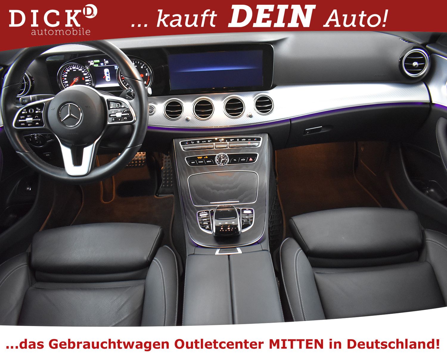 MERCEDES-BENZ E300de 2X Avantg AIRMAT+BURMES+360+STDHZ+COMAND+ - Image 8