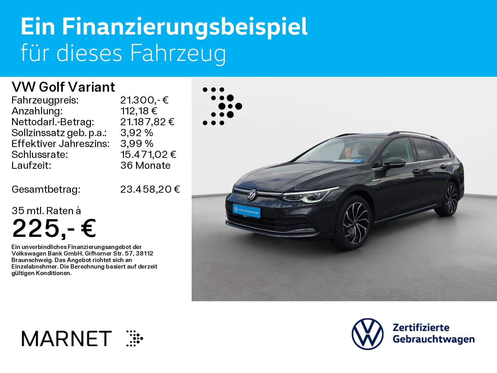 Volkswagen Golf VIII Variant 2.0 TDI DSG Style*Navi*AHK*StH