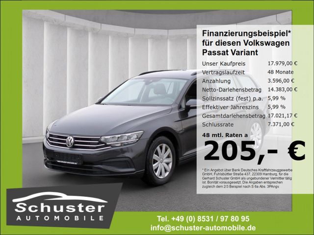 Volkswagen Passat Variant 1.6TDI*DSG ACC LED Navi VKZ-Erk