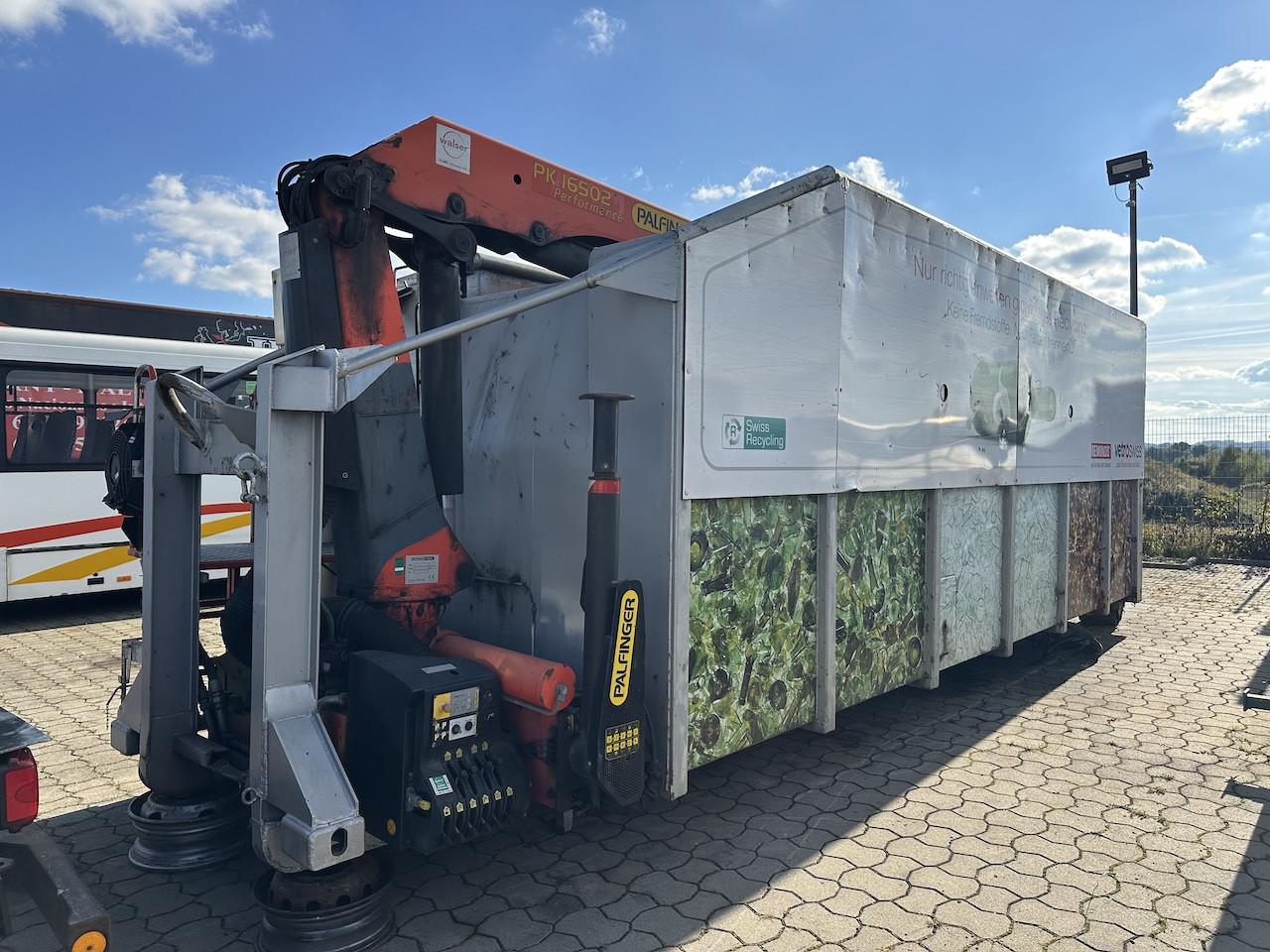 Andere  Glas Kran Mulde / Palfinger PK 16502 / Funk